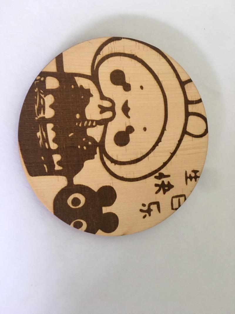 雷雕成品