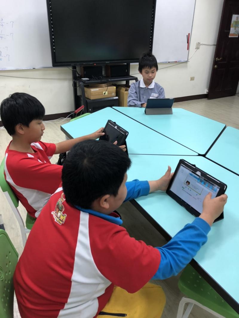 學習中