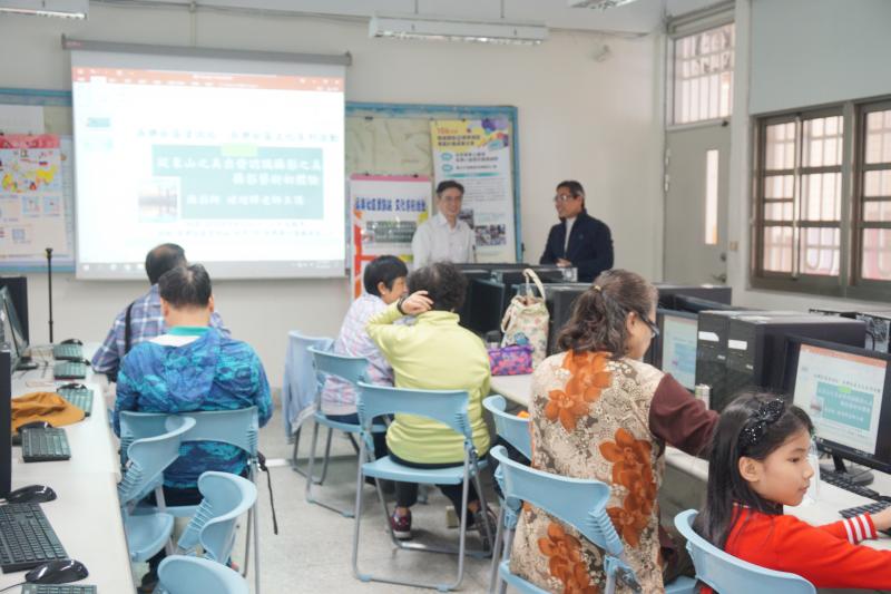 感謝吳興國小校長鄭福來先生來開場