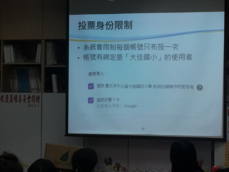 投票身分驗證