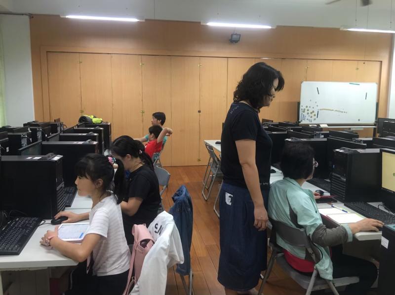 解說後立即練習