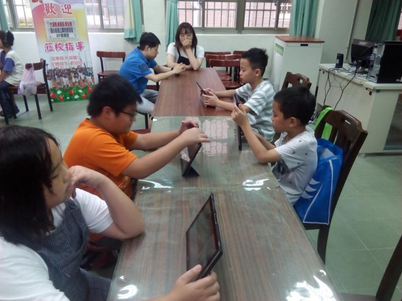 資訊站結合行動學習