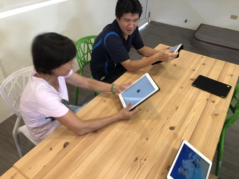 用IPad大家互動