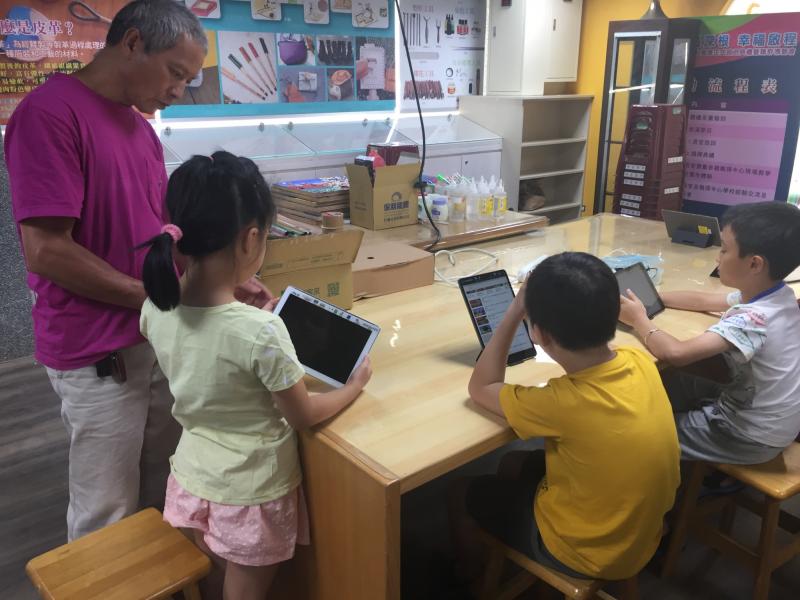 親子的歡樂時光