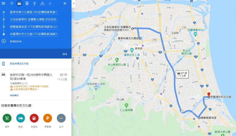 將所有地點加入地圖