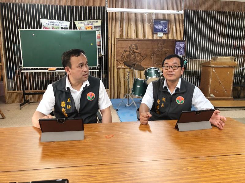 視訊會議中