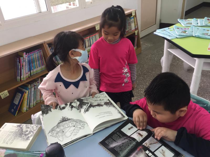 年紀小的孩子閱讀過程交流