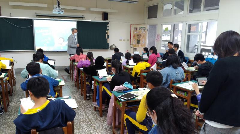 校長進行因材網觀課
