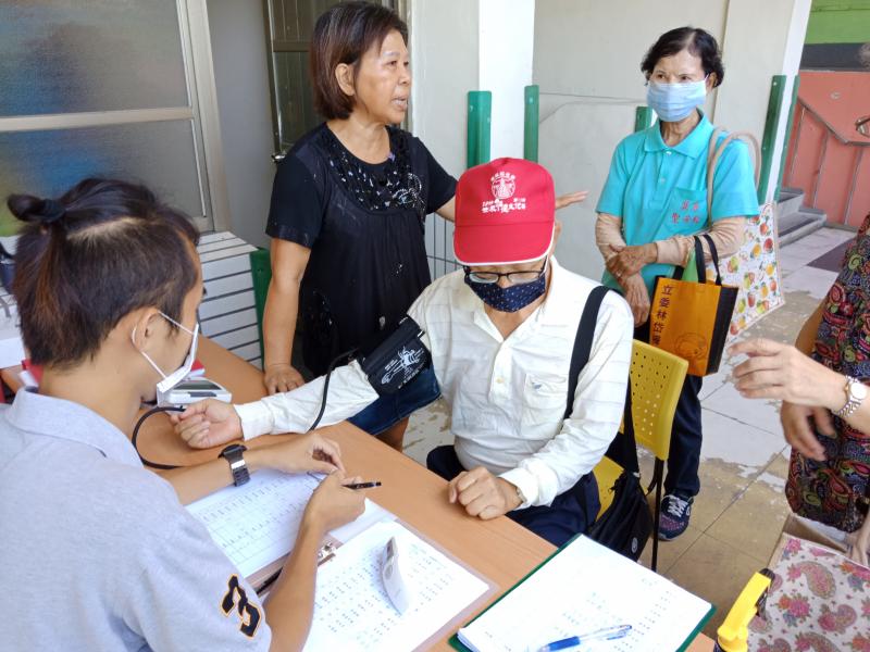 上課前先量測血壓