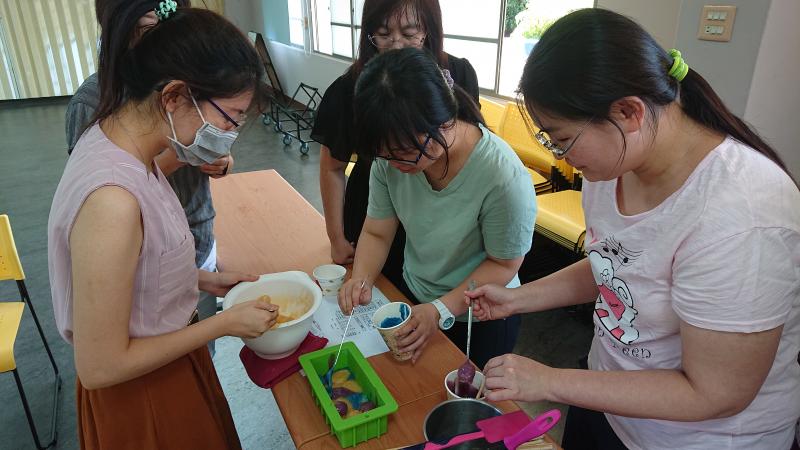 手工皂搭著防疫列車加入茶樹精油