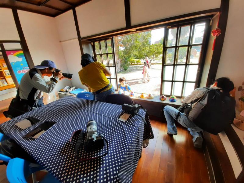日式建築的悠美，讓攝影團體喜歡來這裏拍照取材。
