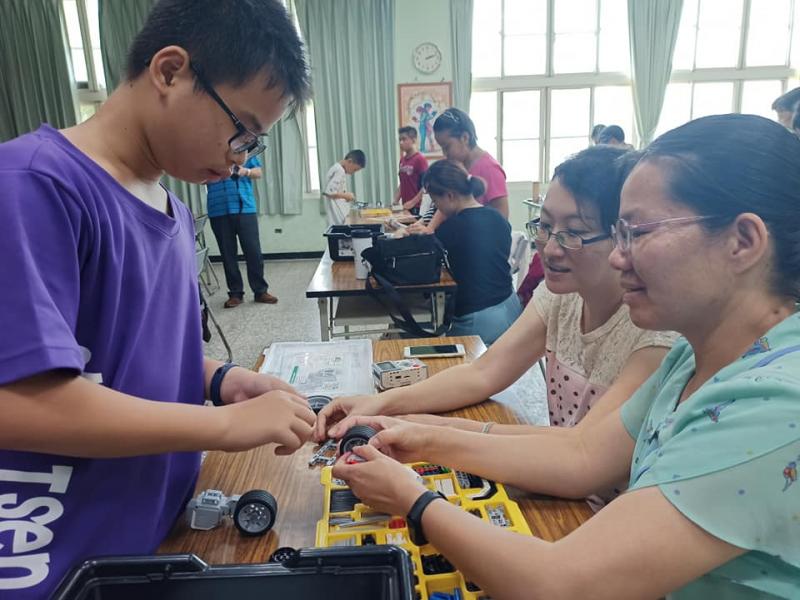 開始實作面的操作及教學