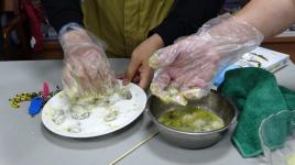 學員拍攝的煮菜過程照片