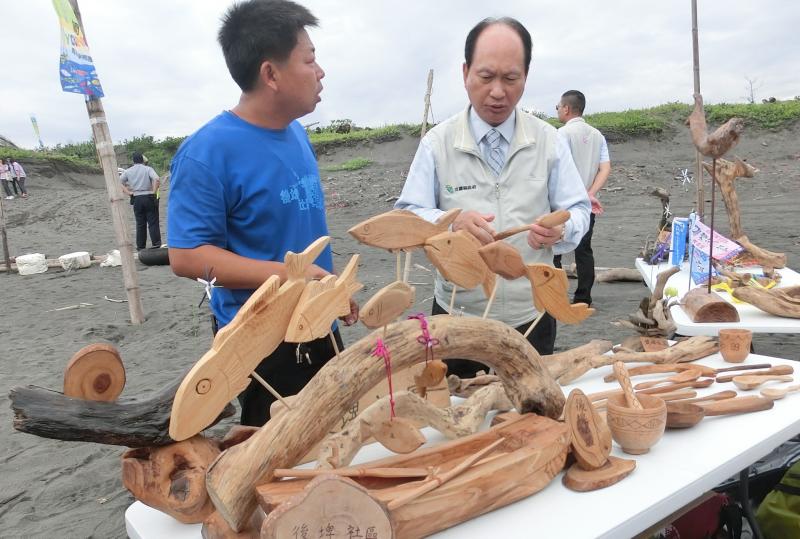 漂流木作品