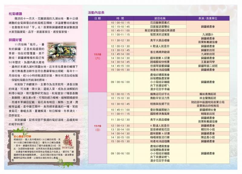 詳細內容與流程表