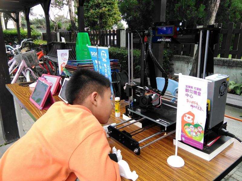 今年重點推廣的數位課程_3D列印相關課程與教學設備展示