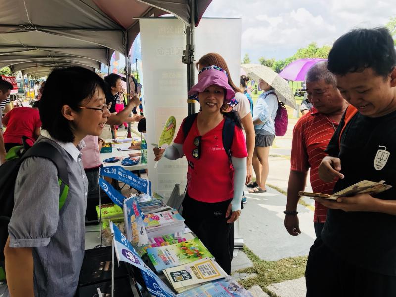 2018東石漁人碼頭海之夏祭活動，現場民眾不斷湧入