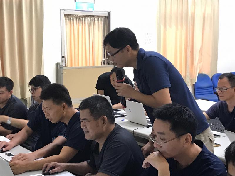 【美濃DOC】與在地義消合作開辦Visio繪圖體驗課程-封面照