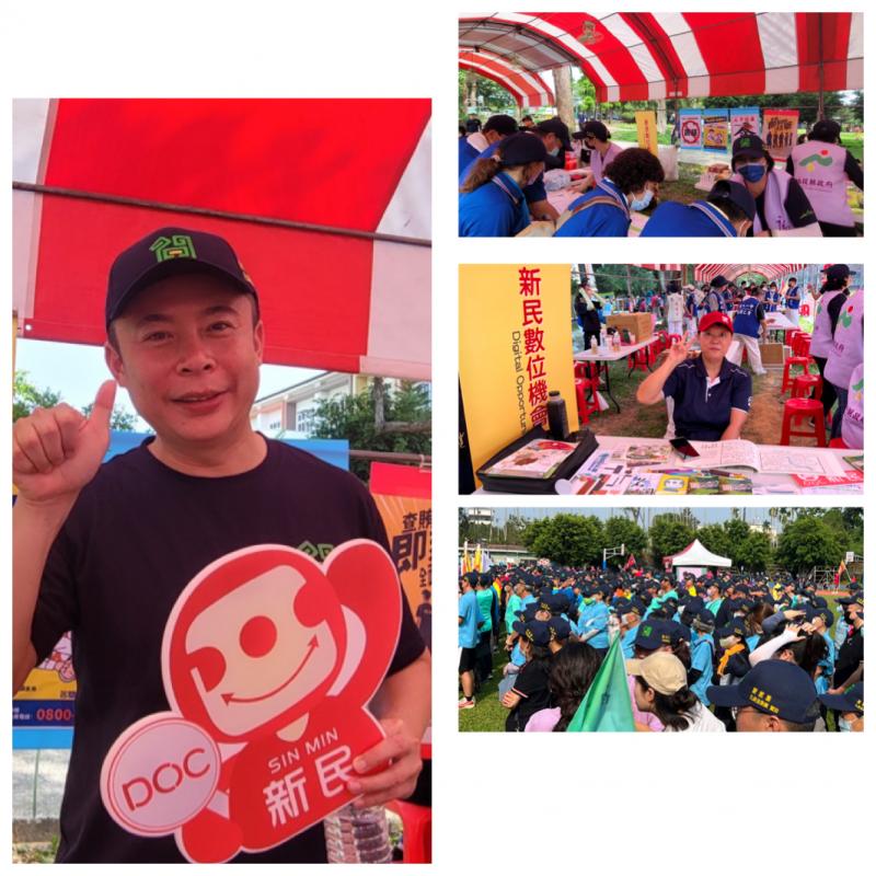 陳鄉長蒞臨指導宣傳