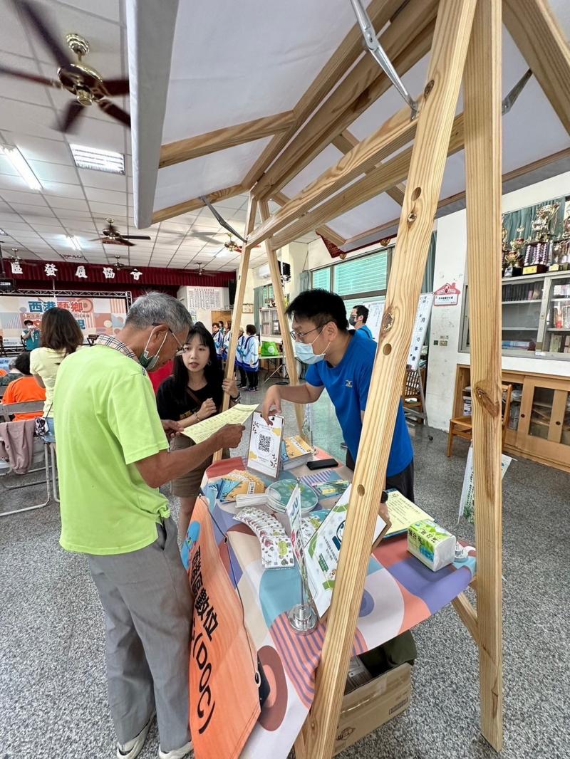 民眾詢問課程內容