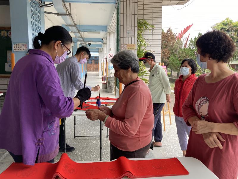 書法家現場揮毫