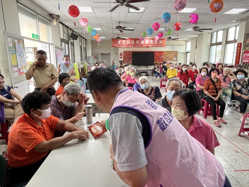 會後有獎徵答，民眾反應熱絡。