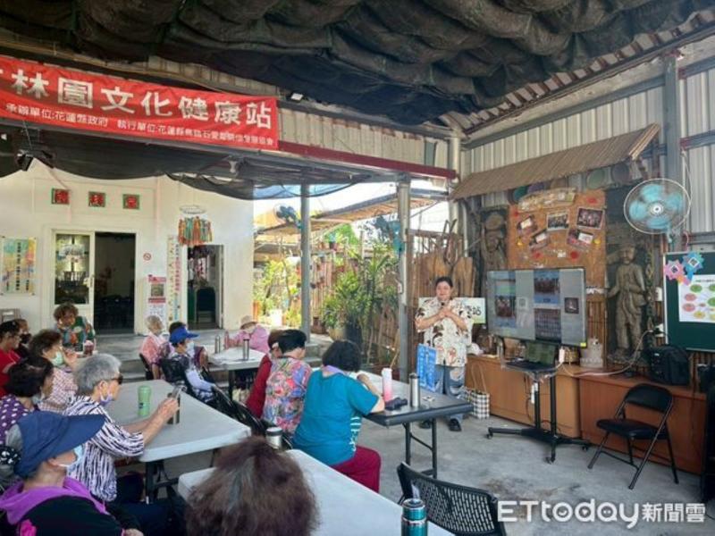 課程走進林園文化健康站（圖／花蓮市公所提供）