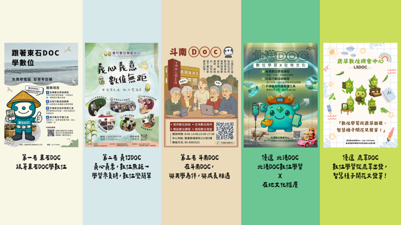 得獎海報(1~3名、優選)