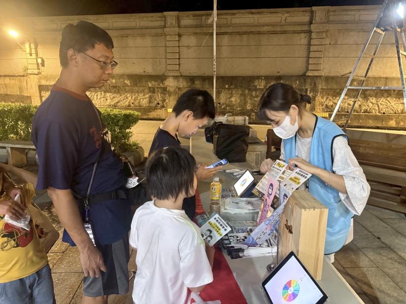 推廣活動進行照片