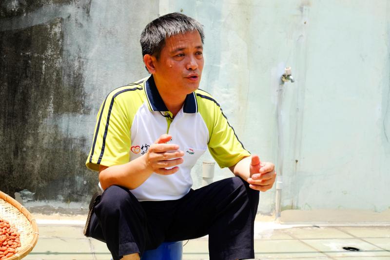 惜福可可農場主人陳毅建先生