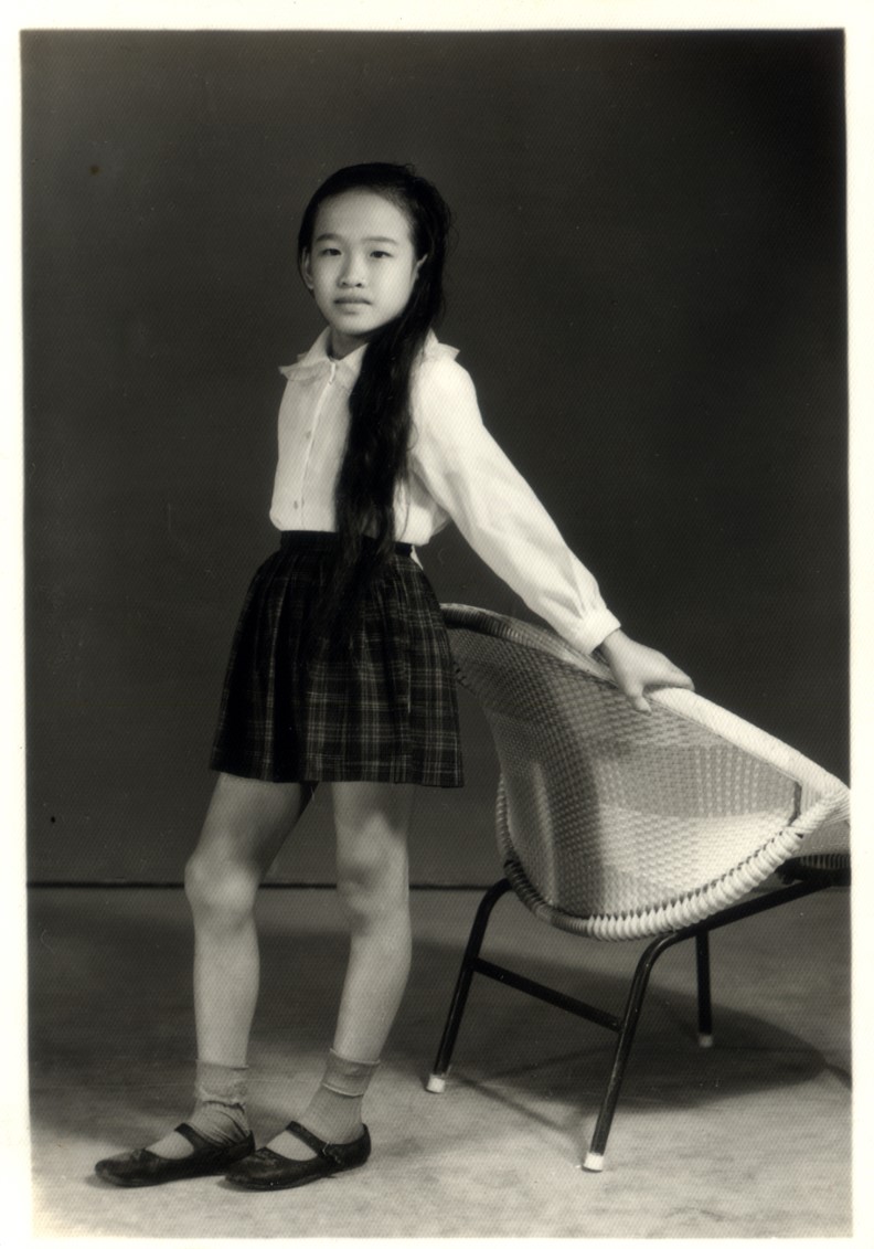 學員幼時照片。