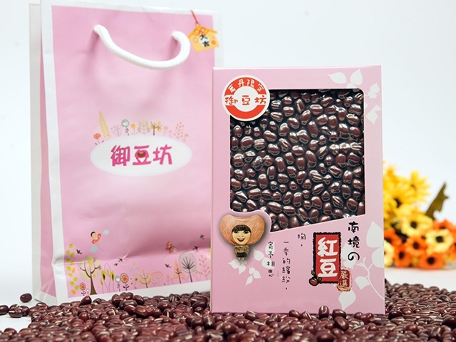 屏東萬丹的御豆坊，友善耕作，每顆紅豆粒粒飽滿