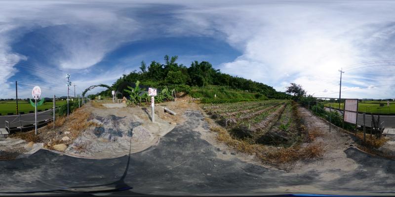 薑荷花農場入口處360環景照片