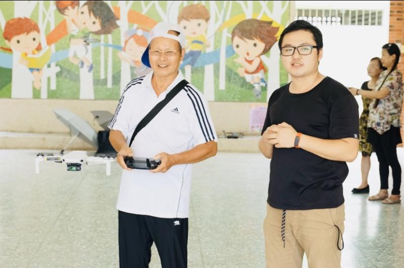 109年溪口DOC特色學員參與空拍機課程