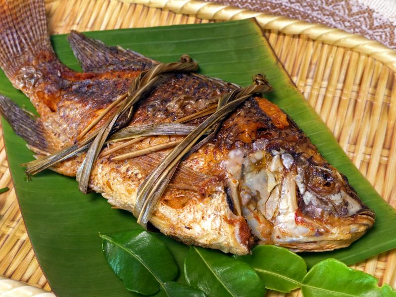雲南傳統包料魚