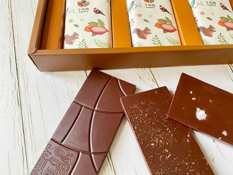牛角灣巧克力咖啡農園-75%山海巧克力Bar禮盒-封面照