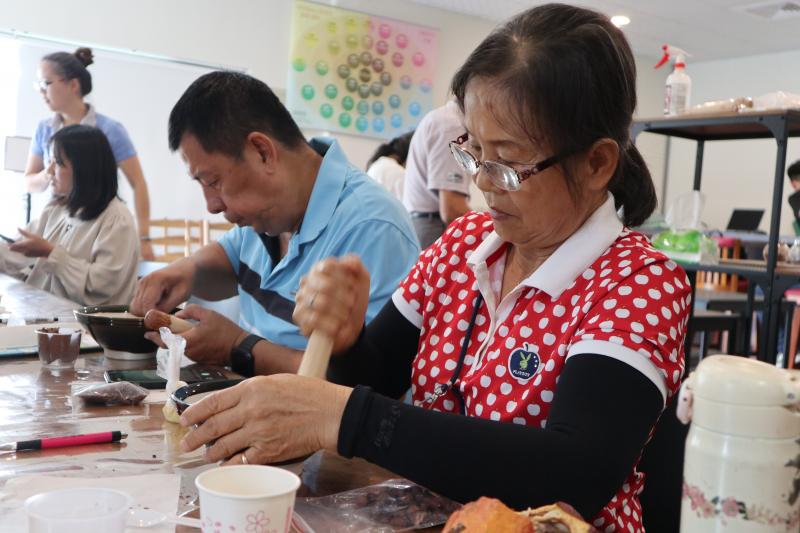 現場體驗可可DIY活動