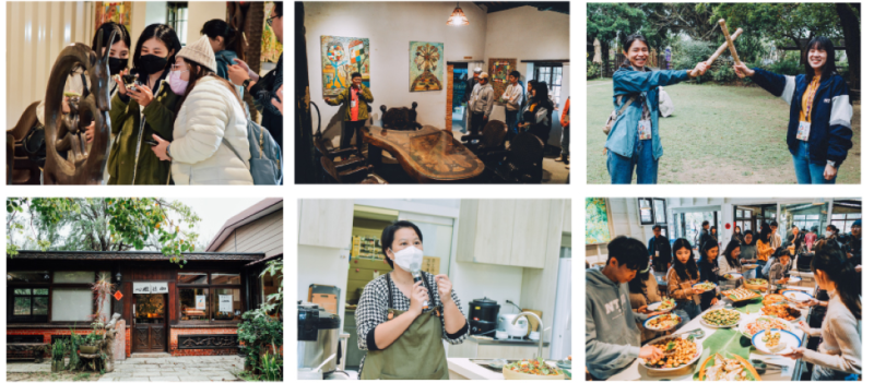 志工們興致勃勃的參與AR解謎闖關。午餐由二葉級別綠色餐廳「心雕灶咖」為大家準備新鮮道地的美味佳餚。