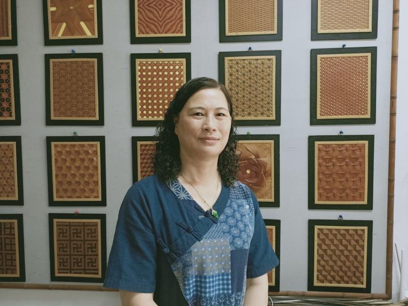 竹藝繞指柔-竹山竹工藝師【邱錦緞老師】的工藝作品電子書-封面照