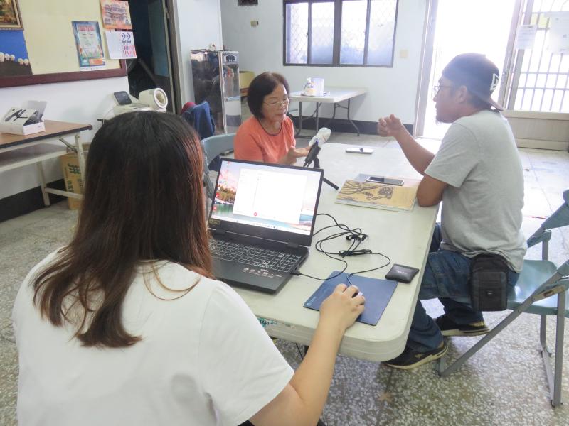 專訪海口村退休幼教老師黃如惠