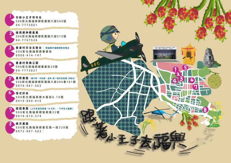 走讀路線串連六大主題場域,分別對應「希望、信仰、科技、守護、冒險與愛」六顆記憶種子