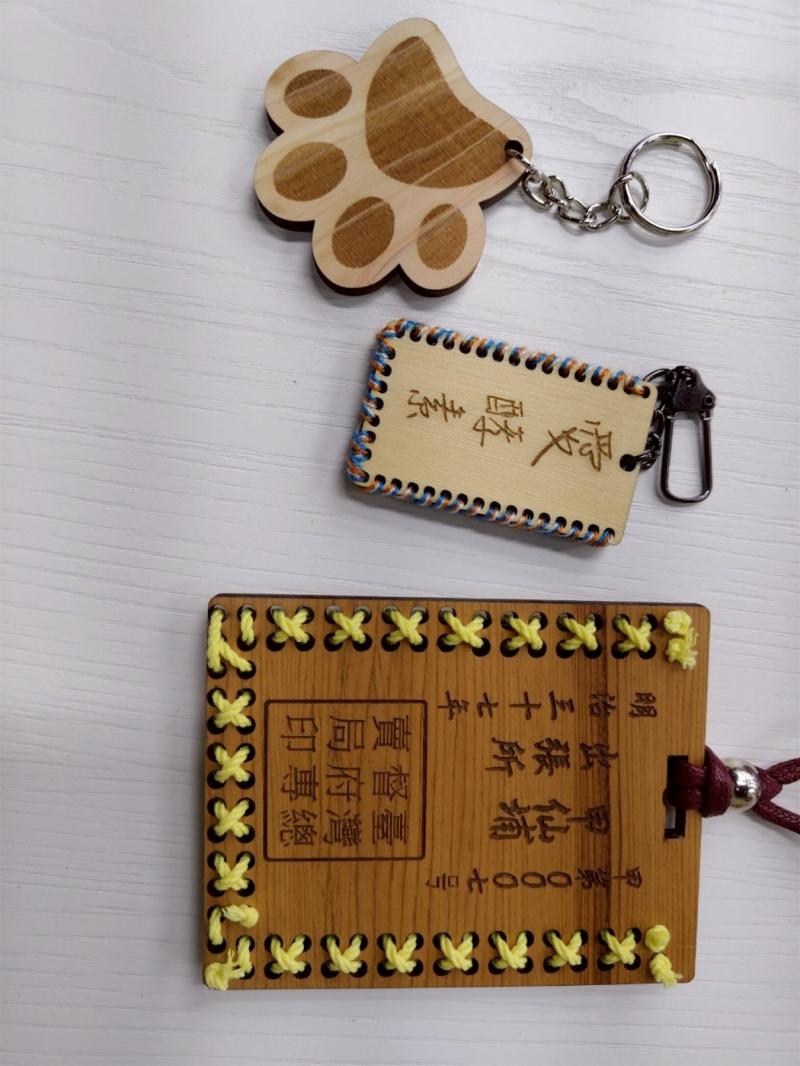 學員除了復刻腦丁牌，還會結合自身店家資訊，頗有創意喔!