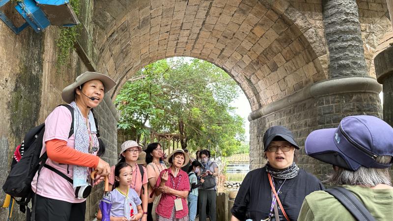 牛欄河畔、東安古橋文化走讀
