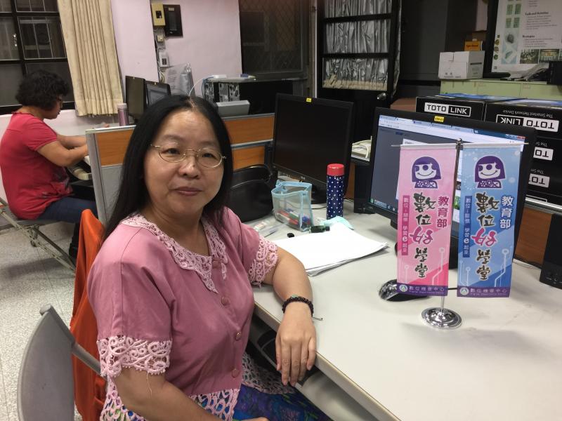 參與數位學堂心得撰寫照片。