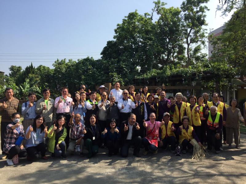 後壁DOC與社區合作親近民眾互動受總統府顧問崑濱伯大力支持肯定-封面照