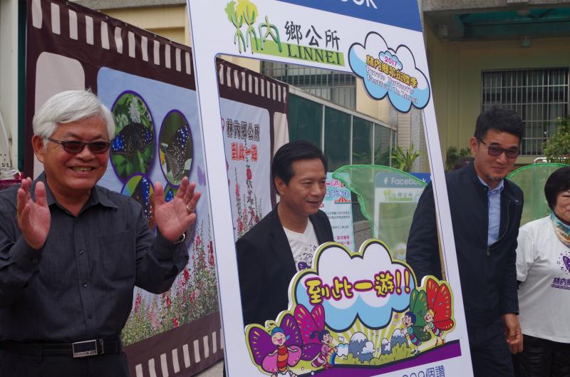 李進勇表示，紫斑蝶又稱「清明蝶」，每年清明節前後由茂林遷移北返產卵傳宗接代，紫斑蝶遷移過程中均飛越山區，在過境雲林林內鄉中繼站時，蝶道經過林北村觸口越過中二高北上，是觀賞紫斑蝶最佳地段。 