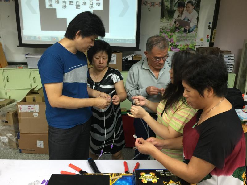 自製電腦網路線。