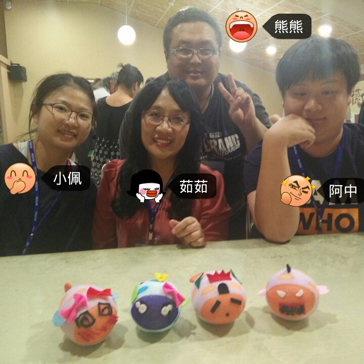 活動中的成品 很可愛吧!