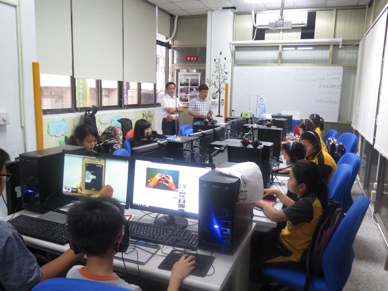 數位學伴上課情形