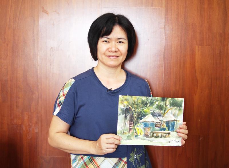 職人故事說  吳澐泯 水彩藝術家-封面照